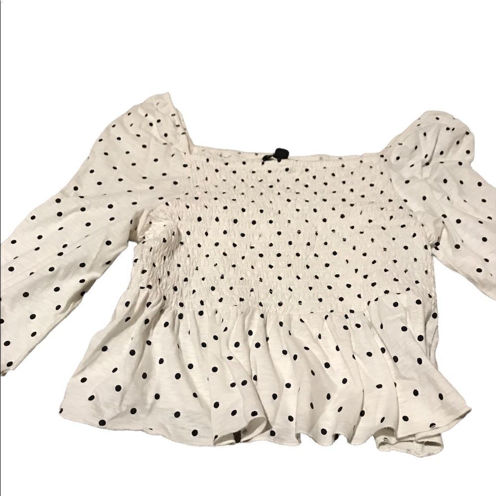 American Eagle size large smocked top new without tags